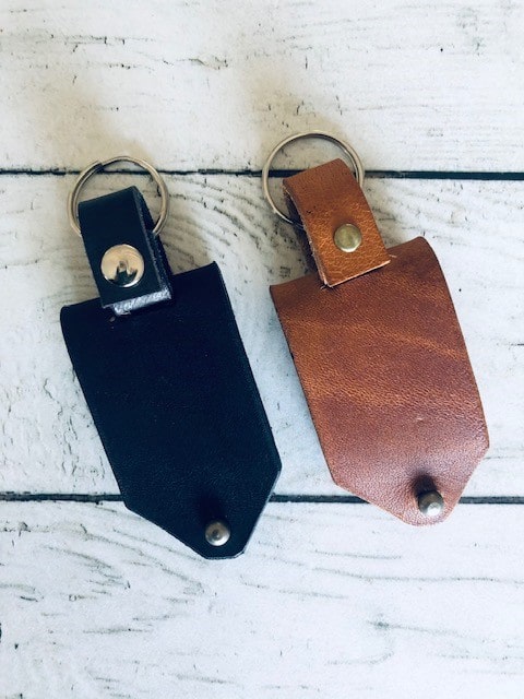 Leather Photo Keyring - Design and Branding
