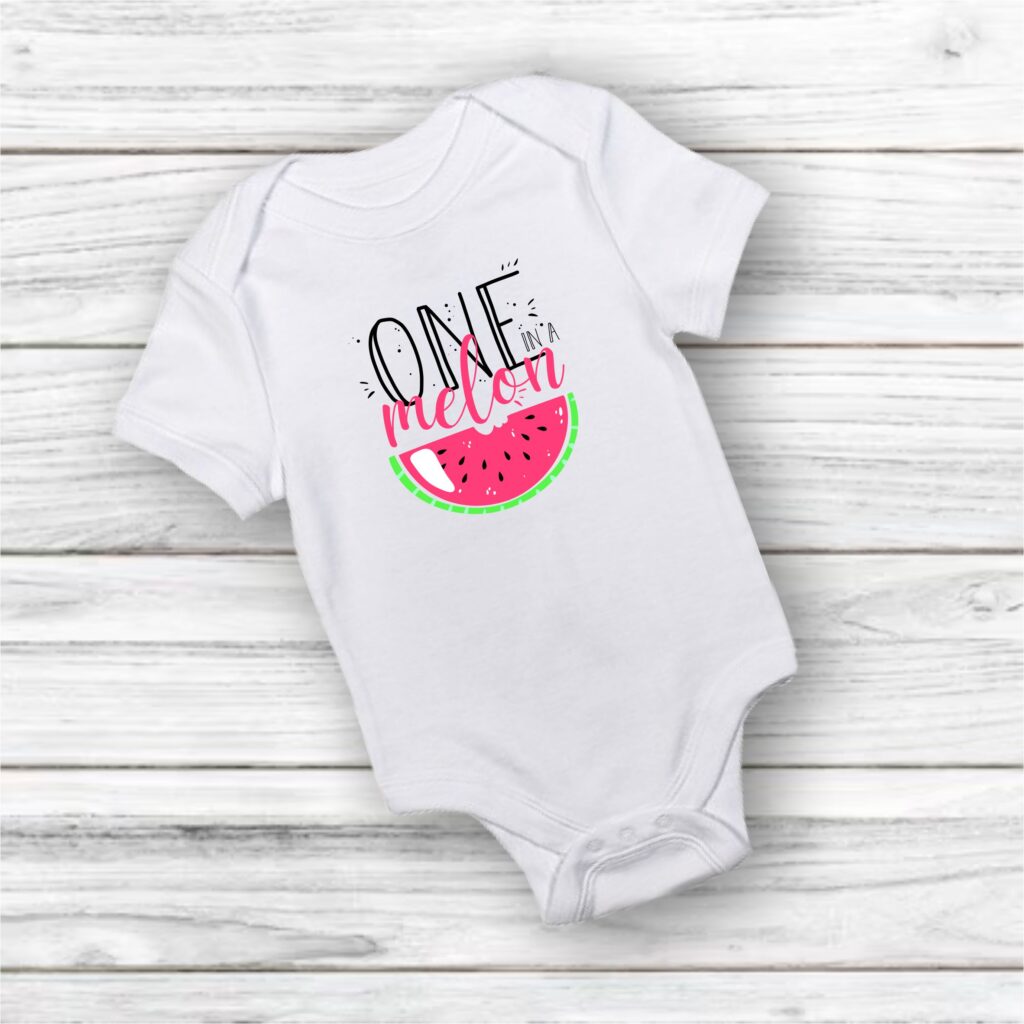 Baby Grow One in a Melon Design and Branding